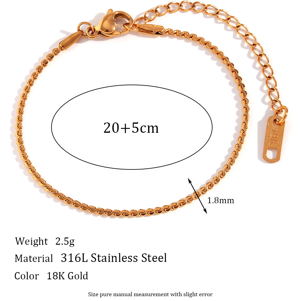 Oro (cavigliera 20 + 5cm)