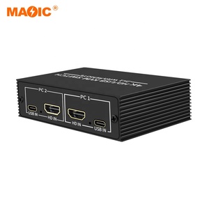 New Model 4K <strong>Kvm</strong> <strong>Switch</strong> 2x1 hdmi <strong>Kvm</strong> Switcher Usb <strong>Kvm</strong> <strong>Switch</strong> With Remote for TV PC