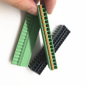 Bloque de terminales de resorte FKCN 2,5, 2EDGKN-5.0, 5,08mm, pitch, pcb, enchufe, con conector de doble fila, 10P, 18P - Product Image 2