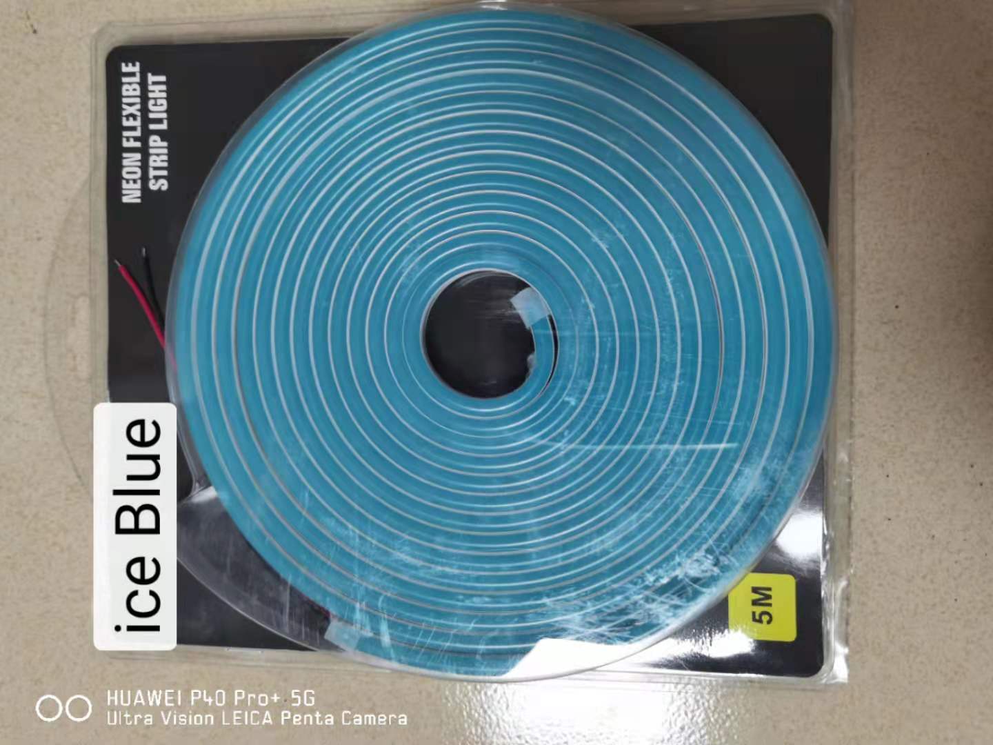 BLEU GLACE