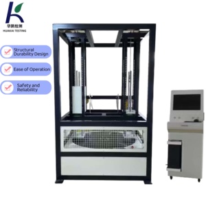 Huakai Ghế văn phòng thầu dầu độ bền mệt mỏi Tester mệt mỏi thử nghiệm máy cho ghế bánh mặc cuộc sống 1 năm bảo hành - Product Image 1