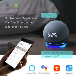 Mvava简易安装快速接线图雅Wifi Zigbee 3.0语音遥控电灯墙智能家居触摸开关 - Product Image 2