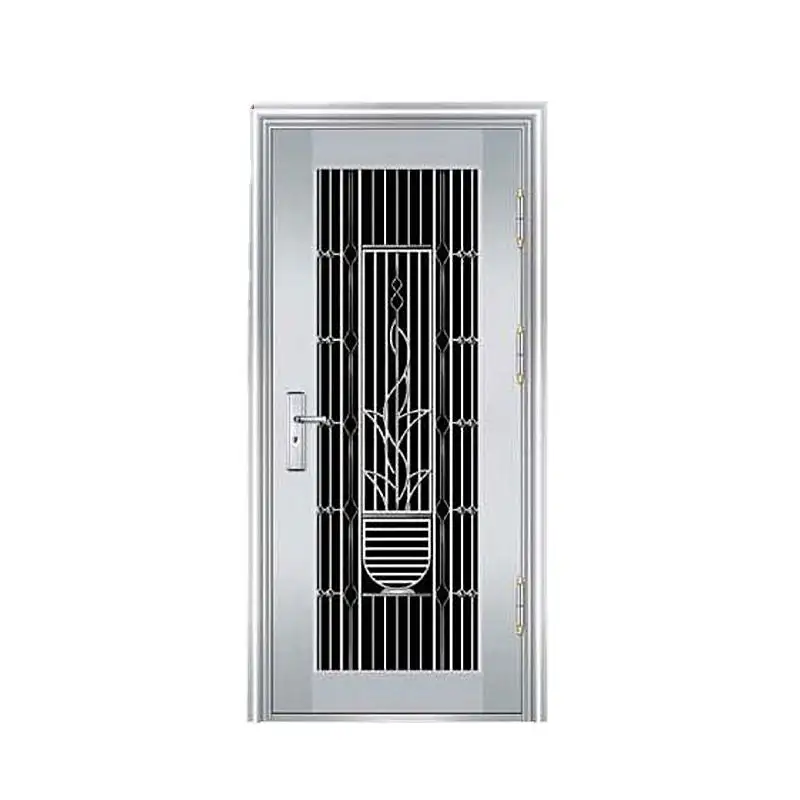 Portes de sécurité en acier inoxydable, prix bas, Ventilation, porte d'entrée antivol, grille en acier, conception de porte, Offres Spéciales