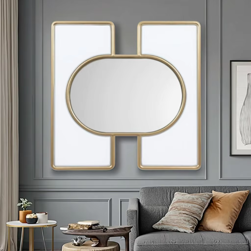 Gold frame Single-piece set
