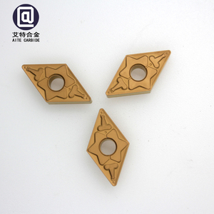 ZZAT工厂生产DNMG150608-TM数控控制硬质合金刀片，用于钢件铣削带PVD涂层的碳化钨 - Product Image 5