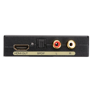 HDMI音频提取器转换器 5.1CH音频分配器 1080P立体声模拟HDMI转HDMI光学SPDIF RCA L/R适配器转换器