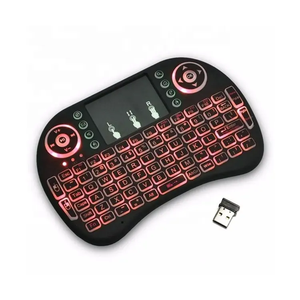 7 Colors I8 Backlit Mini <strong>Keyboard</strong> Rechargeable Smart Remote Wireless air <strong>Mouse</strong> Arabic Russian <strong>Keyboard</strong> for <strong>Android</strong> TV Box <strong>Using</strong> - Product Image 6