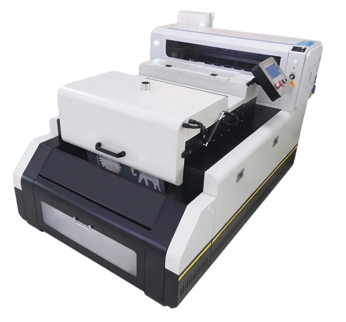 LINKO A650 i3200 Automatic procolored dtf printer CMYK + White all in one a3 dtf printer print machine
