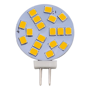 12V- 24V G4LED電球ランプ超高輝度丸型G4LEDライト3WキャンピングカーキャビネットドームライトAC/DC12-30Vバイピンベースアルミニウム - Product Image 2