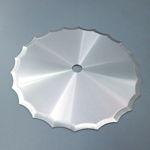 İyi sertlik dairesel yuvarlak bıçaklar kesici testere bıçağı keskin kenarlı makinede tırtıklı dilimleme bıçağı kesme tüpü - Product Image 6