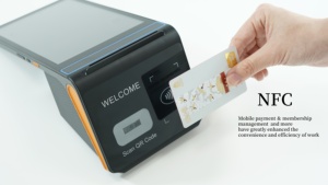 Goodcom 8インチAndroidハンドヘルドPOS 80mmサーマルプリンターとバーコードスキャナー付き - Product Image 5