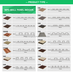 Factory <strong>Direct</strong> Selling Price Fluted Interior Wpc Wall Panel <strong>Cladding</strong> for Background Wall Decoration - Product Image 2
