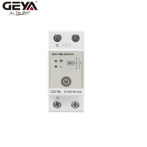 Geya GTS8-W 4P 63A CE DIN ราง220V อนุมัติ AC สวิตช์จับเวลาแบบดิจิตอลโปรแกรมได้ทุกวันสวิตช์ตั้งเวลา - Product Image 3
