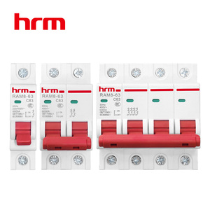 Hrm marka minyatür devre kesici RAM8-63 6kA 230V 400V AC 2 kutuplu aşırı yük koruma anahtarı C45 - Product Image 5