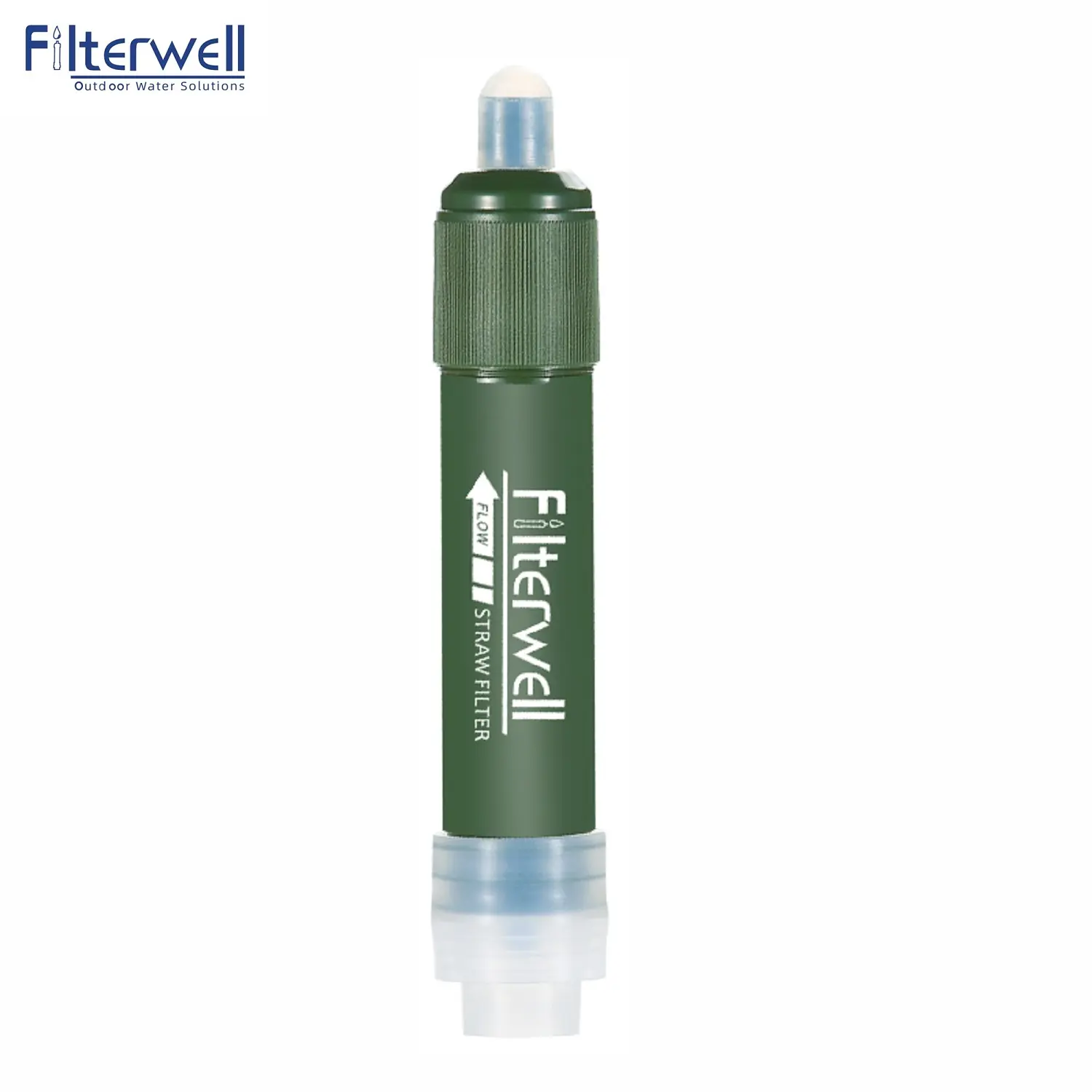 Filterwell Portable camping back pack straw mini portable personal Life water filtration filter straw