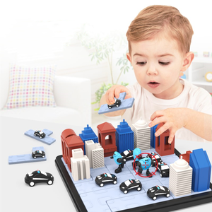 PUNGROW Educational Travel Set AI <strong>Robot</strong> Catcher <strong>Game</strong> Play with Construction Toy <strong>Building</strong> Blocks Set ABS Plastic Educational Toy - Product Image 1