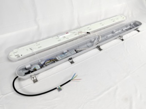 4英尺40W 6000lm毫米IP65防水发光二极管蒸汽密封灯具工业三防线性带运动传感器仓库车间使用 - Product Image 2