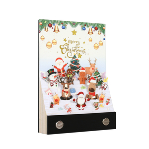 DIY Creative <strong>Paper</strong> Craft Note <strong>Paper</strong> Art Building <strong>Block</strong> 3D Sticky Notes <strong>Memo</strong> Pads Stickers Creative Christmas Post Notes - Product Image 1