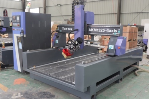 Venta directa, fresadora de máquina CNC de 4 ejes, enrutador Maestro de madera, modelo 3D AKM1325, máquinas CNC para carpintería - Product Image 3