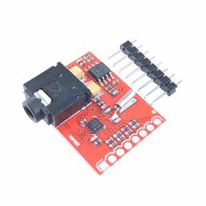 Sintonizador de Radio FM Si4703 RDS Módulo de desglose de evaluación AVR PIC ARM Módulo portador de filtrado de servicio de datos de Radio - Product Image 2