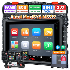 Autel MaxiSys MS919 Voll system 40 Funktion ECU Programmier werkzeug Auto diagnose werkzeug Verbessert von Maxisys MS908 Pro