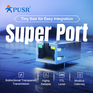 PUSR K2/K3 TTL zu Ethernet Embedded TCP/IP-Modul 10/100 Mbit/s Ethernet-Port-Unterstützung Hardware Flow Control Modbus Gateway