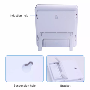 Trong nhà ngoài trời Trạm thời tiết Đồng hồ điện tử kỹ thuật số nhiệt độ độ ẩm mét Nhiệt kế ẩm kế HTC-1 HTC-2 - Product Image 4