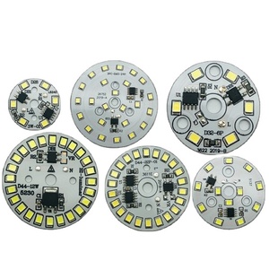アルミニウムPCB回路基板3W5W 9W 12W 15W 18W SMDLEDチップダウンライトモジュールボードLED電球光源 - Product Image 1