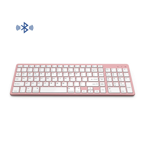Factory Direct Sale Rechargeable Lithium Battery Universal Wireless <strong>Bluetooth</strong> <strong>3.0</strong> <strong>Keyboard</strong> for Phone Computer - Product Image 1