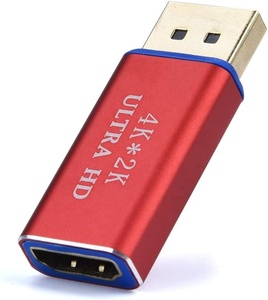 Convertidor de puerto de pantalla 4K a HDMI macho hembra. - Product Image 3