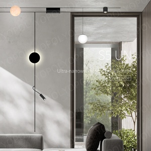 Modern Style 48V LED Track Light Slim Magnetic Linear Rail <strong>System</strong> Surface-Mounted Recessed Lighting for Residential <strong>Use</strong> - Product Image 1