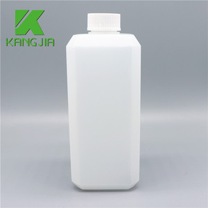 Lab Use <strong>500</strong> <strong>ML</strong> Octagonal Square Bottle Reagent Bottle With Screw Cap 100% Leak-proof Chemical Vials for Liquid Packing HDPE - Product Image 2