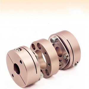 Mask <strong>Machine</strong> Aluminum Alloy <strong>Elastic</strong> Precision Diaphragm Coupling High Torque <strong>Servo</strong> Motor Motor Screw Rod Connecting Shaft GLFC - Product Image 1
