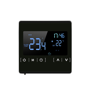 Controlador de temperatura inteligente Pantalla LED táctil Controlador de calefacción digital NTC para calefacción de piso - Product Image 1