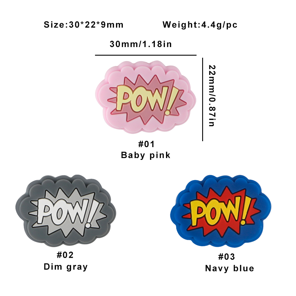 Mélange focal SA267 de perle de POW