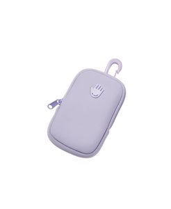 Neopren fermuarlı kese takılabilir moda aksesuar yapış kanca Pow küçük kese - Product Image 1