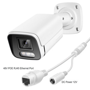 Telecamera Starlight POE IP fotocamera Bullet bidirezionale Audio visione notturna impermeabile IP67 con supporto luce bianca NVR - Product Image 2