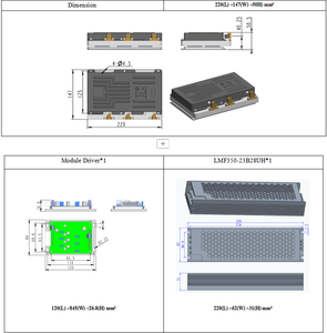CF20シリーズ24WピュアダイオードRGBレーザーモジュールデジタルドライバー電源ステージライト用 - Product Image 5