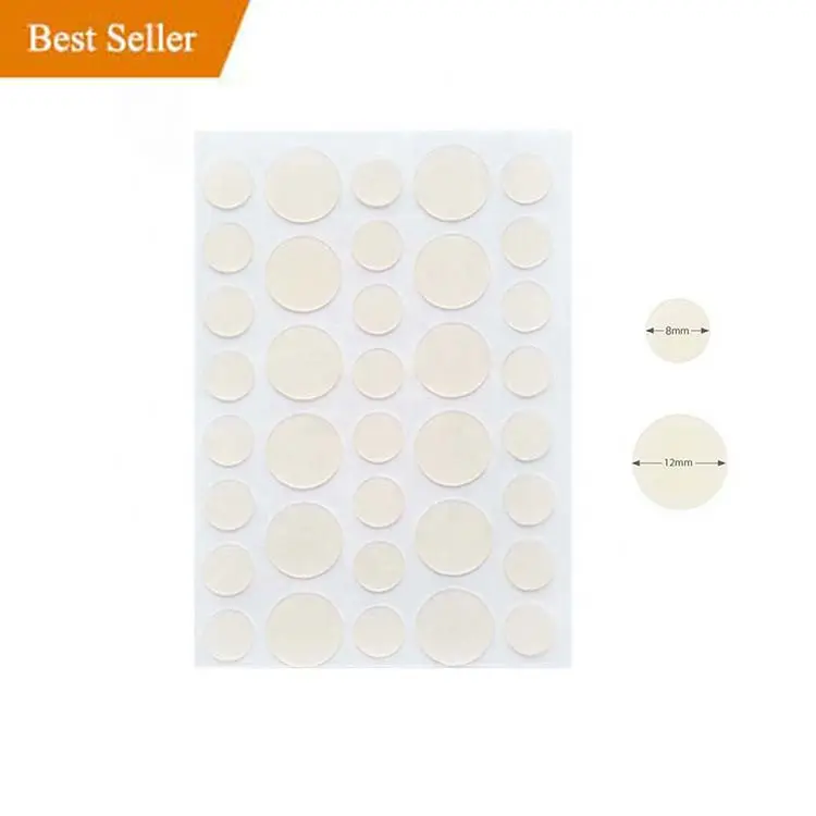 Customized Brand Hydrocolloid with Active Pimple Patches Centella Salicylic Acid Oil Skin Pimple Patch 36dots 48 dots 72 dots