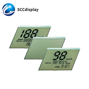 SJXDGW007 Günstige HTN Monochrom 7 Segment LCD-Anzeige modul Benutzer definiertes Segment LCD-Anzeige module - Product Image 2