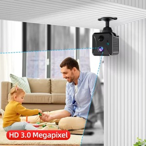 Sistema de CCTV de seguridad para el hogar 4G WiFi HD con batería de larga duración Mini cámara para monitoreo del hogar Función de Audio bidireccional - Product Image 6