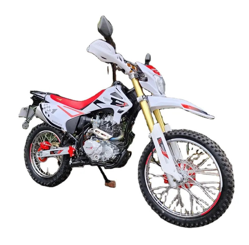 사용자 정의 먼지 자전거 저렴한 250cc enduro 오토바이 엔진 빠른 배송 레이싱 가솔린 물 냉각 먼지 자전거 사이드카