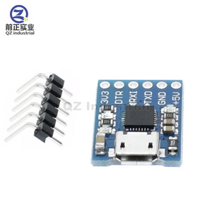 QZ Lager Großhandel Micro USB-Schnitts telle CP2102-Modul USB zu TTL USB zu serieller Schnitts telle UART STC Downloader - Product Image 6