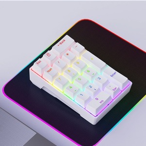 YF20 20-Key Wired USB Type-c Ergonomic RGB Mini Mechanical <strong>Numeric</strong> <strong>Keyboard</strong> <strong>for</strong> Office <strong>Computer</strong> Gaming &amp; Business in Stock! - Product Image 4