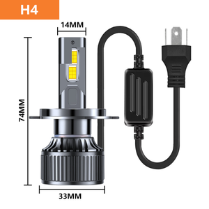 Nâng cấp đèn pha LED ô tô K80 với bóng đèn laser siêu sáng H7 <span class=keywords><strong>H4</strong></span>, đèn sương mù - Product Image 6