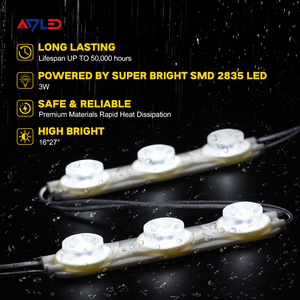 125LM/W DC12V 2835サイドライト3 led 3W LedモジュールLedエッジライトIP67 Led広告ライトボックス3 Ledモジュール - Product Image 6