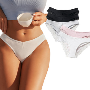 レース用パンティー3662 # 卸売価格レース下着セクシー通気性レディースパンティー