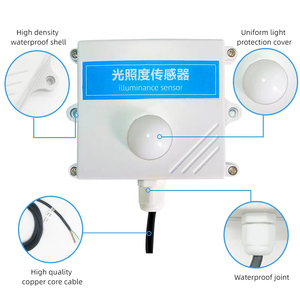 室内温室物联网气象站4合1壁挂式Modbus RS485 4-20mA 0-5V照度温度湿度CO2传感器 - Product Image 4