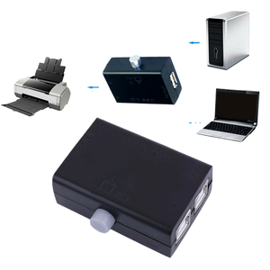 USB Sharing Manual Switch Box Hub Splitter Converter PC <strong>Computer</strong> Scanner Printer 2 Ports Share Switching Adapter - Product Image 1