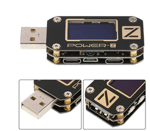 KM001 POWER-Z taşınabilir USB PD test cihazı QC3.0 2.0 PD dijital voltmetre dijital gerilim akım tip-c metre güç bankası dedektörü - Product Image 6